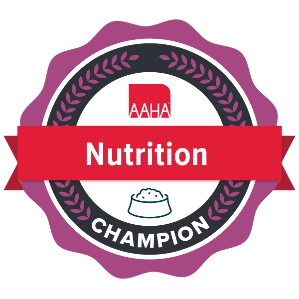 AAHA Nutrition Badge AAHA Nutrition Badge
